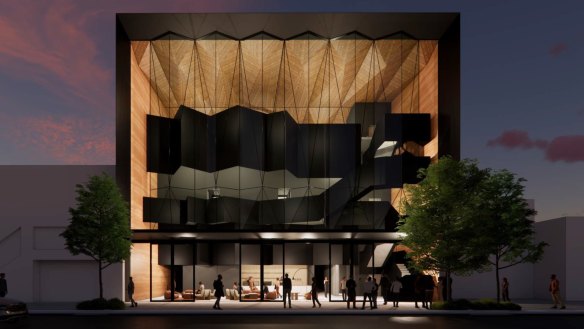 The CFMEU has proposed a 478-seat auditorium and conference centre for members at its Bowen Hills base.