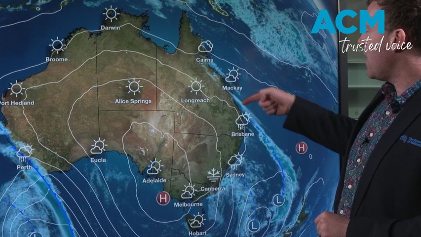 Low-pressure systems moving over eastern Australia likely to bring another rainy, cold weekend over June 22 and 23rd, 2024.