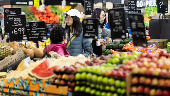 While overall prices fell in May, higher priced fruit and vegetables have contributed to a spike in inflation to 4 per cent.