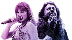 Baby, now we’ve got bad blood: Dave Grohl and Taylor Swift traded pot shots at the weekend during their live performances.