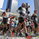 Runners during the Tokyo Marathon