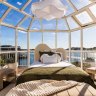 Glass rooms pop up at Sydney harbourside hotel for winter