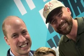 ‘We don’t know if we’re allowed to tell you this… ’ Travis Kelce spills on meeting Prince William