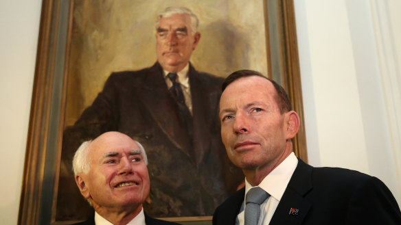 Former prime ministers Tony Abbott and John Howard have been banned indefinitely from entering Russia. 