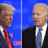 Key moments from Trump-Biden debate