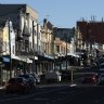 Parramatta Road on Thursday.