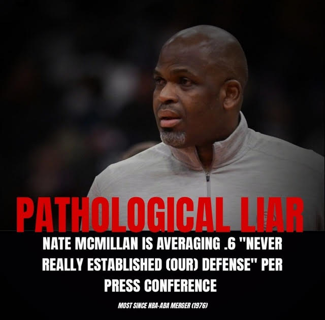 r/AtlantaHawks - "Defensive Specialist" Nate McMillan after not doing anything to stop 4 high ball screens in 4 straight possessions