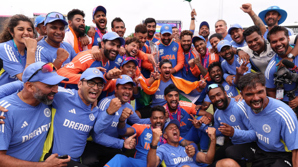 The triumphant Indian team went through the T20 World Cup undefeated.