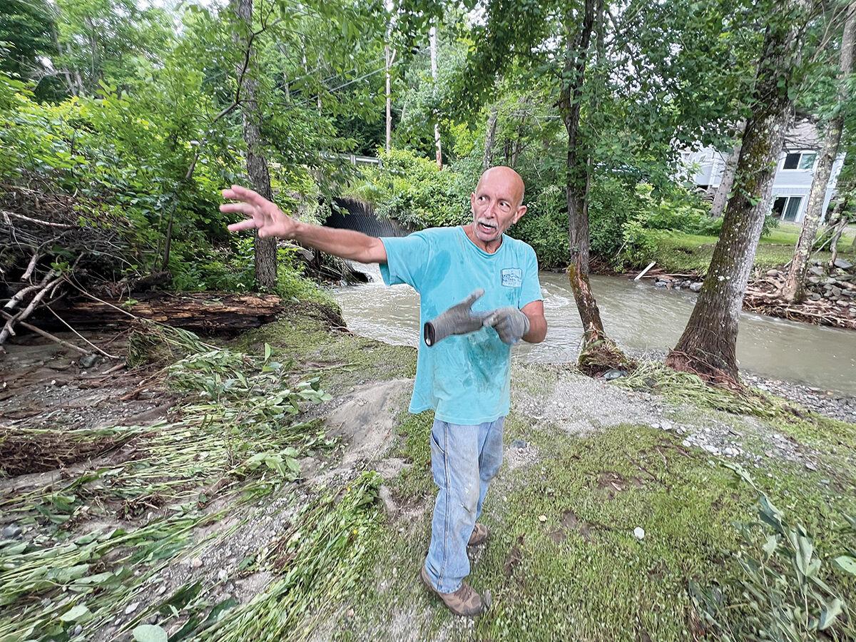 Torrential rains wallop Stowe, wrecking roads