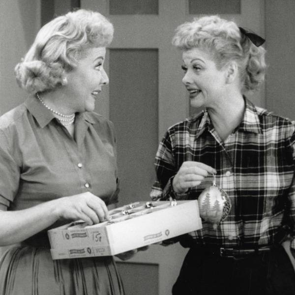 Vivian Vance and Lucille Ball in “I Love Lucy” (1956)