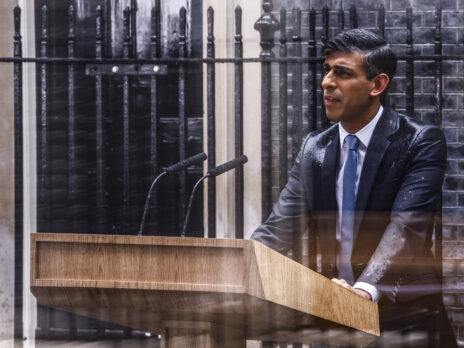 Sunak’s shrinking campaign: from the door of No 10 to doorsteps in his constituency…