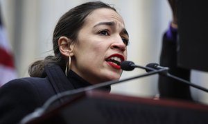 Alexandria Ocasio-Cortez @ Women's March NYC