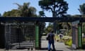 The entrance to Golden Gate Park's botanical garden.