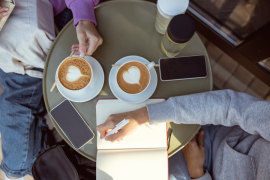 Word games can bring out a competitive streak within couples.