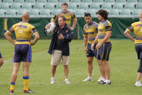 Brian Smith during his Parramatta coaching days.