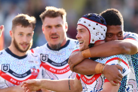 Roosters halves Sam Walker and Luke Keary have their attack flying in 2024.
