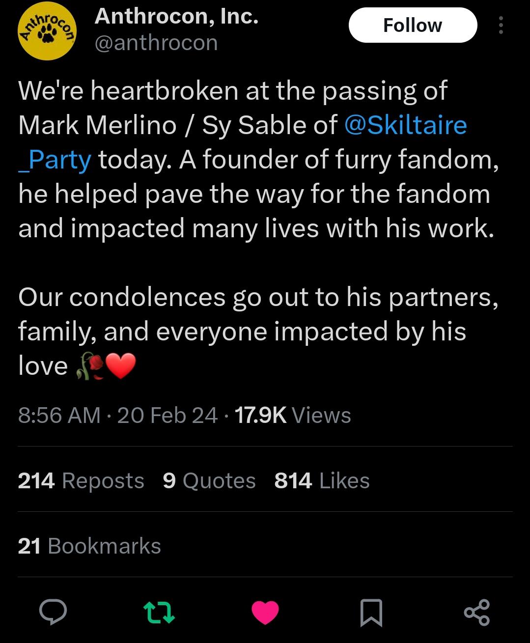 r/furry - Press F to pay respects 