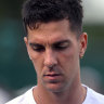 ‘Feels a bit worse’: Kokkinakis out of Wimbledon as injury strikes again