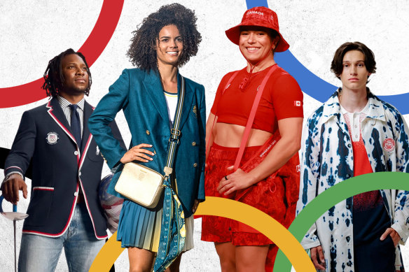 The best and worst opening ceremony uniforms for the Paris Olympics. Ralph Lauren for Team USA, Sporscraft for Australia, Lululemon for Canada and Jan Černý for the Czech Republic are in the mix.