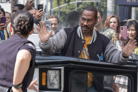 Axel is back! Eddie Murphy on set of Beverley Hills Cop: Axel F.