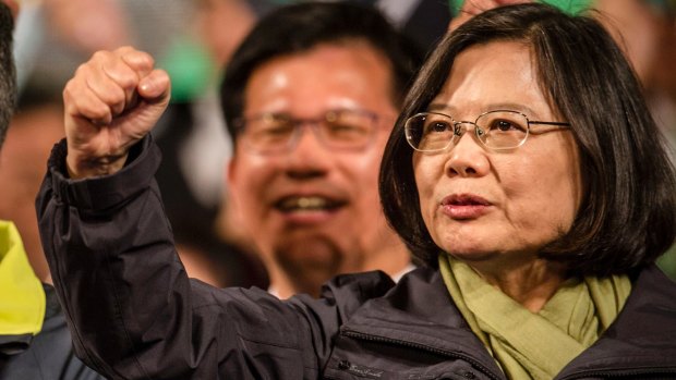 Taiwan president Tsai Ing-wen.