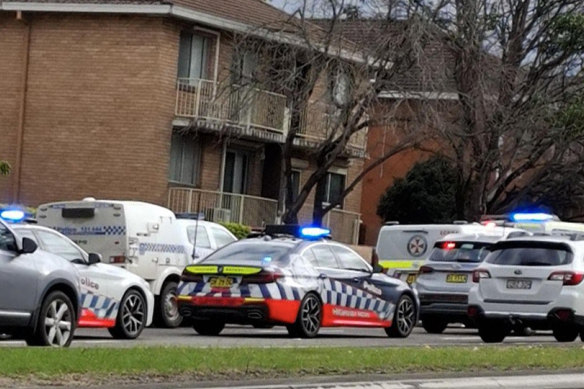 Police and a Careflight helicopter were called to Kingswood after reports of a stabbing - paramedics were unable to save a woman in her 20s who died at the scene.