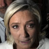 Far-right National Rally leader Marine Le Pen after the second round of the legislative election.