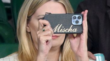 Mischa Barton attends Wimbledon at the All England Lawn Tennis and Croquet Club on July 8, 2024