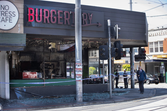 Burgertory fire.