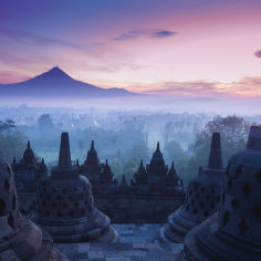 Borobudur Temple, Yogyakarta, Indonesia.