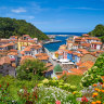 Cudillero village in Asturias.