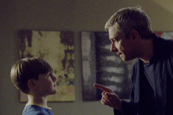 Martin Freeman as Paul (with George Wakeman) who has problems controlling his rage.