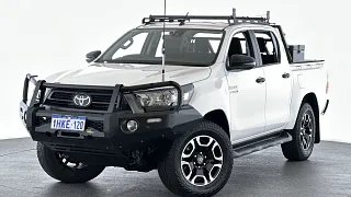 used Toyota Hilux 2.8L Diesel Dual Cab Ute 4XD Manual WA