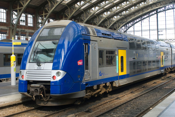 The SNCF TER Regional Express train connects Nice to Marseilles.