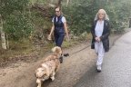 Mount Coot-tha bush walkers Margaret Walton (left) and Julie Chance are pleased secret and open security cameras have been placed in the area after attacks on women.