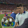 Spain captain taken out by steward