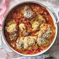 Adam Liaw’s version of the viral internet dish Marry me chicken.