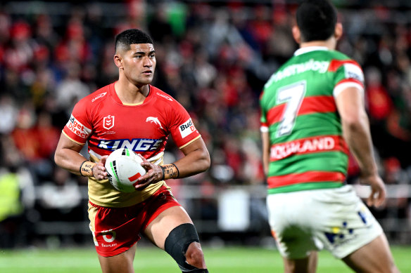 Dolphins’ double in two minutes hits Rabbitohs’ comeback hopes