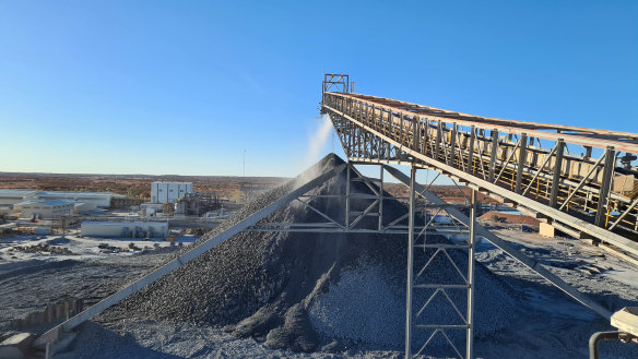 Massive write-down … BHP’s Nickel West mine in Western Australia.