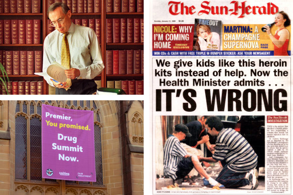 An iconic photo on the front page in 1999 convinced then premier Bob Carr to hold a drug summit. Two decades later, NSW Labor is holding another one