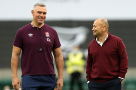 Jason Ryles during his days with  Eddie Jones at England rugby.