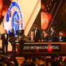 The votes arrive for the 2023 Brownlow Medal.