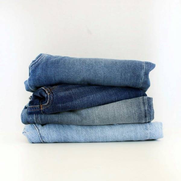 A pile of jeans