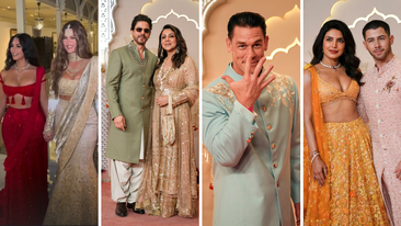 Kim Kardashian, Khloe Kardashian, Shah Rukh Khan, John Cena, Priyanka Chopra Jonas, Nick Jonas Anant Ambani wedding