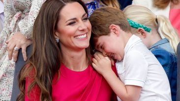 Kate Middleton and Prince Louis