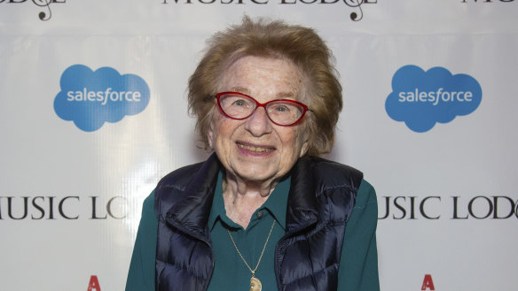 Dr Ruth encouraged open dialogue on previously closeted issues.