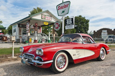 Get your kicks on Route 66 in the US.