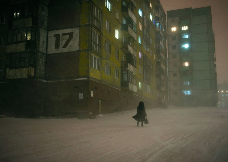 r/Cyberpunk - Norilsk, an industrial city in Russia, located above the Arctic Circle