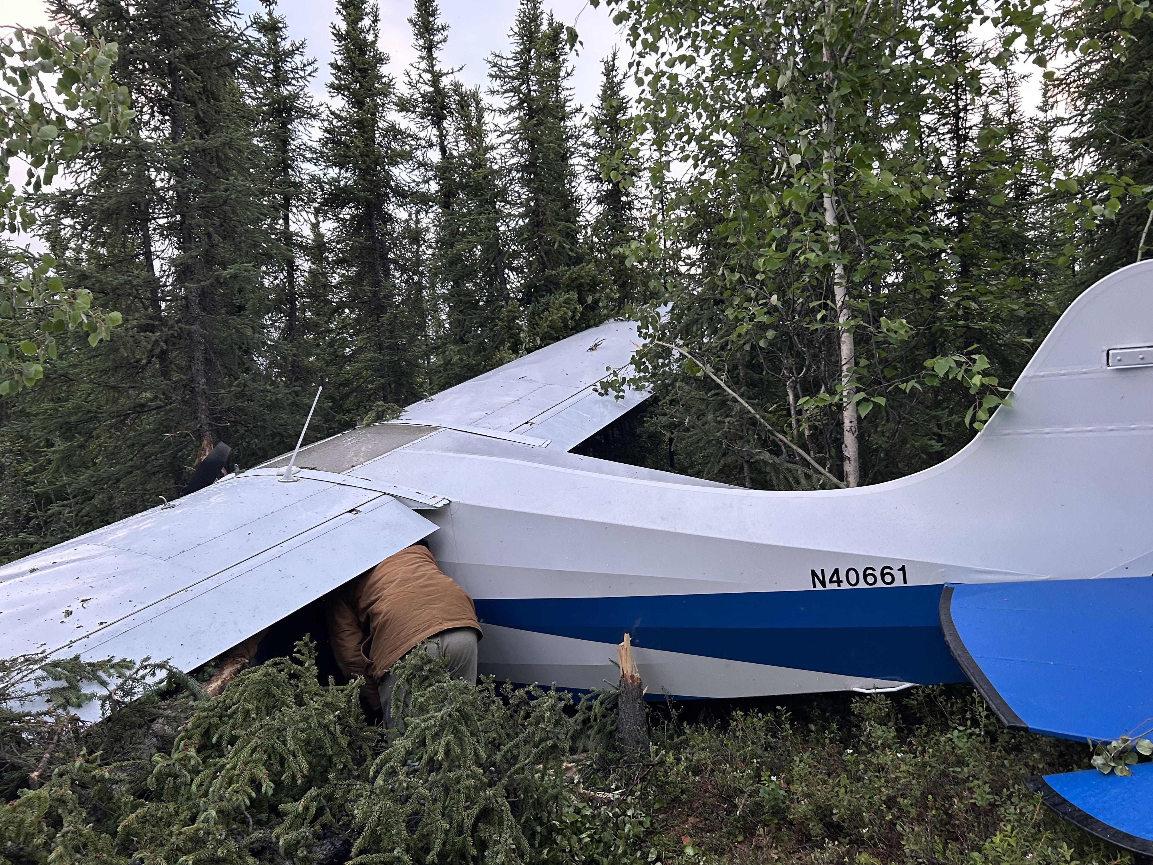 r/flying - Friend found a crashed plane near the Arctic Circle Sign Alaska