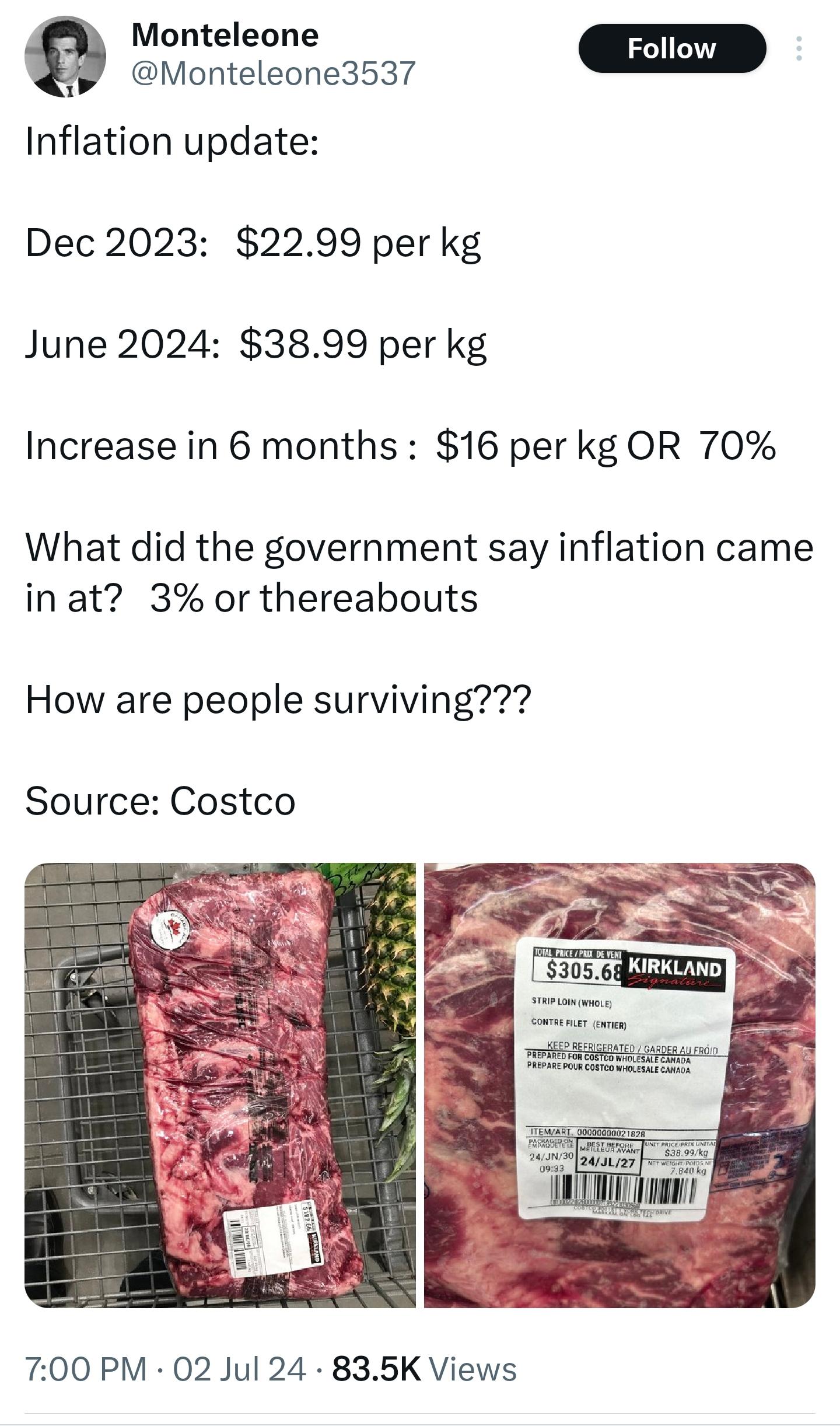 r/northernlion - These price jumps just keep getting worse and worse (Costco guys effect)